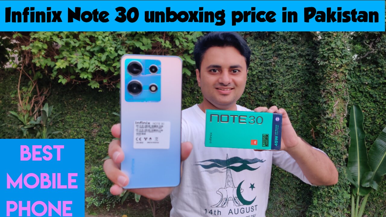 #infinix Note 30 unboxing full #review and price in Pakistan #secondhandmobile #lahoremarket