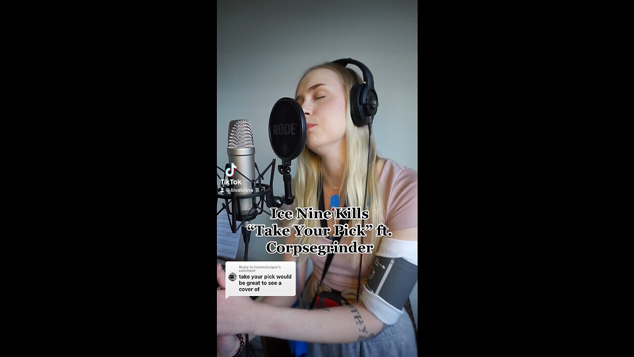 Ice Nine Kills - Take Your Pick ft. Corpsegrinder (Cover by Liina Liivak)