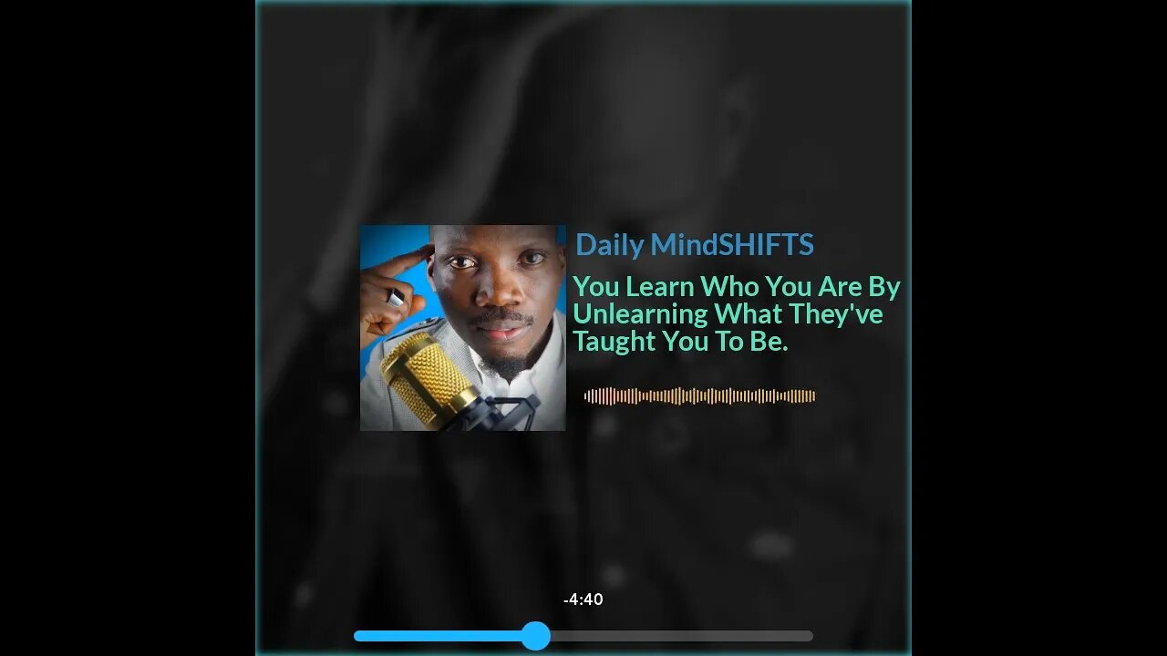 Daily MindSHIFTS Episode 74