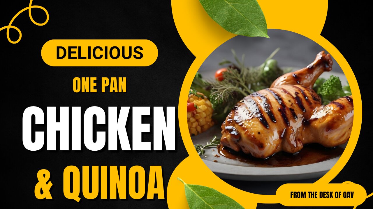 Awesome One-Pan Chicken & Quinoa Dish That Will Elevate Your Dinner