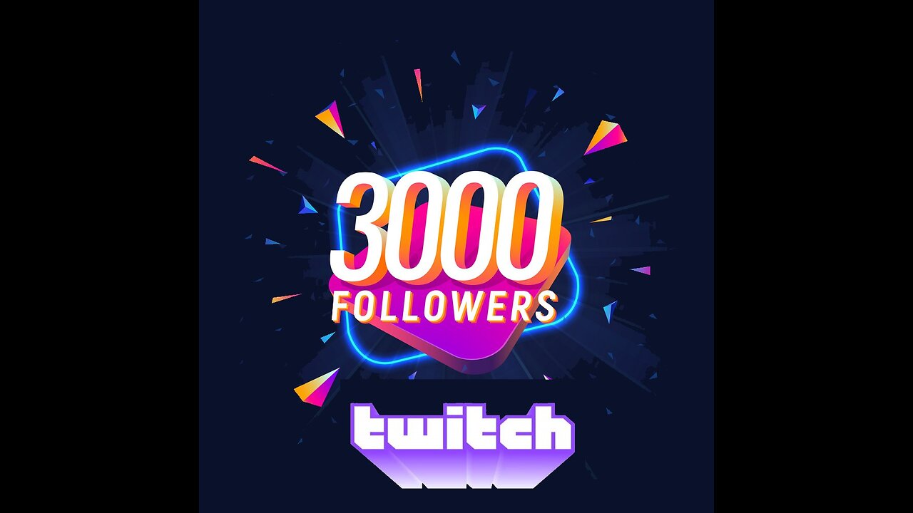 3,000 Twitch Follower Special - $10 Raffle and giveaway to 2,500 people.