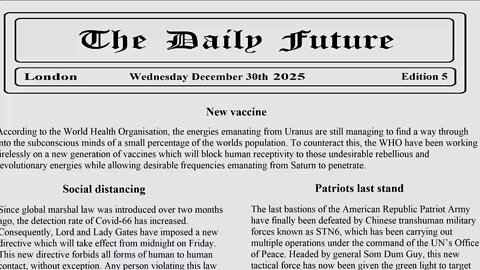 The Daily Future, edition 5