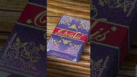 Oxalis V3 playing cards!