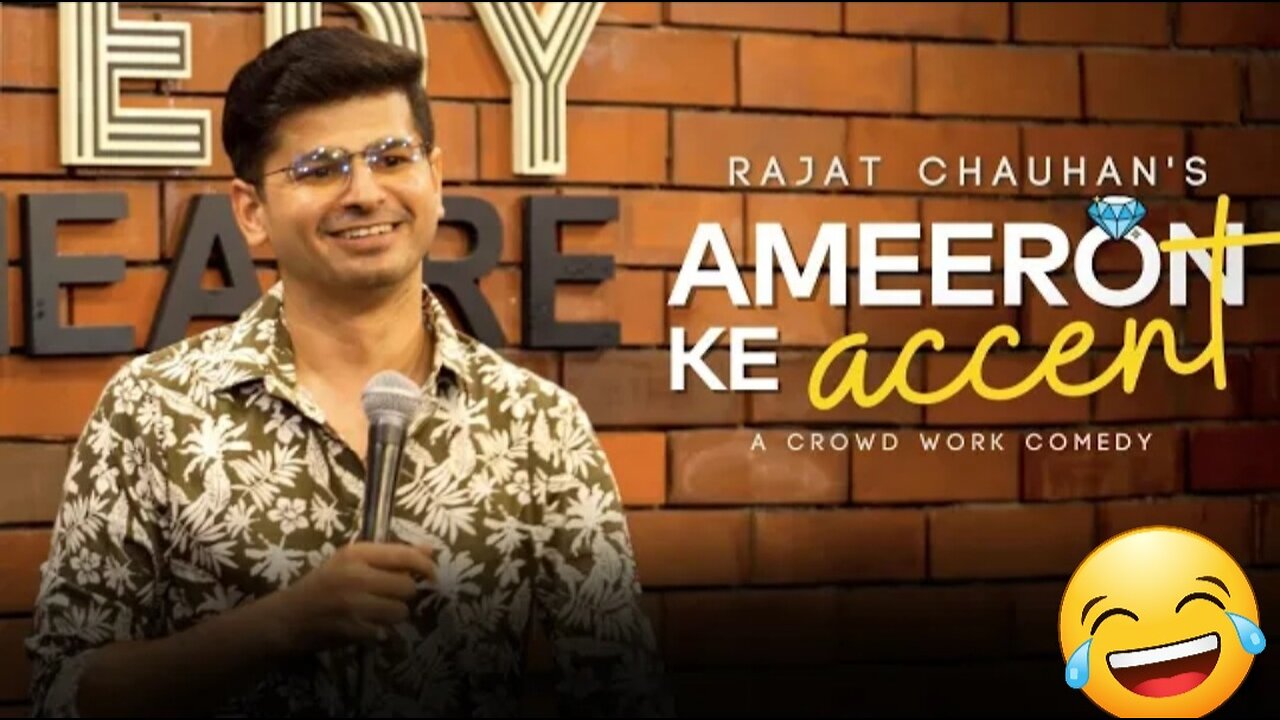 Stand up comedy by Rajat Chauhan | Ameero ka Accent| 😆 🤣