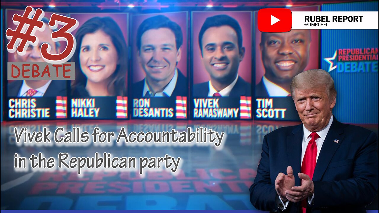 Third GOP RNC 2024 Presidential Primary debate [ full video ]