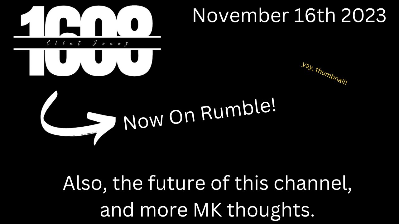 MK vs Fortnite - Also, Hey I'm On Rumble!