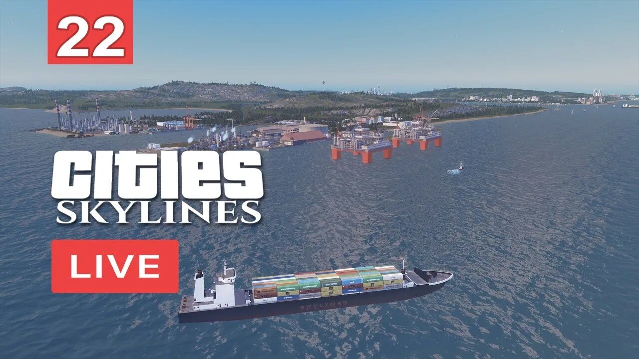 Live - Cities: Skylines - Vem Verão! Ep22