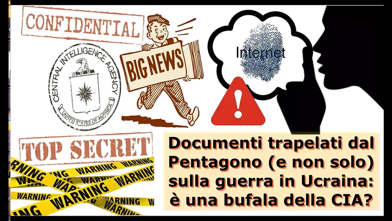 Documenti trapelati dal Pentagono (e non solo) sulla guerra in Ucraina: è una bufala della CIA?