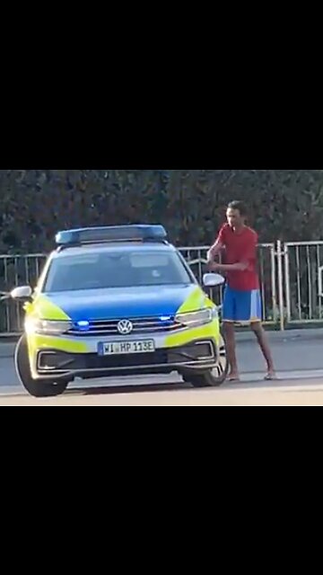 April, 2023: German police isn't doing anything against Black attacker