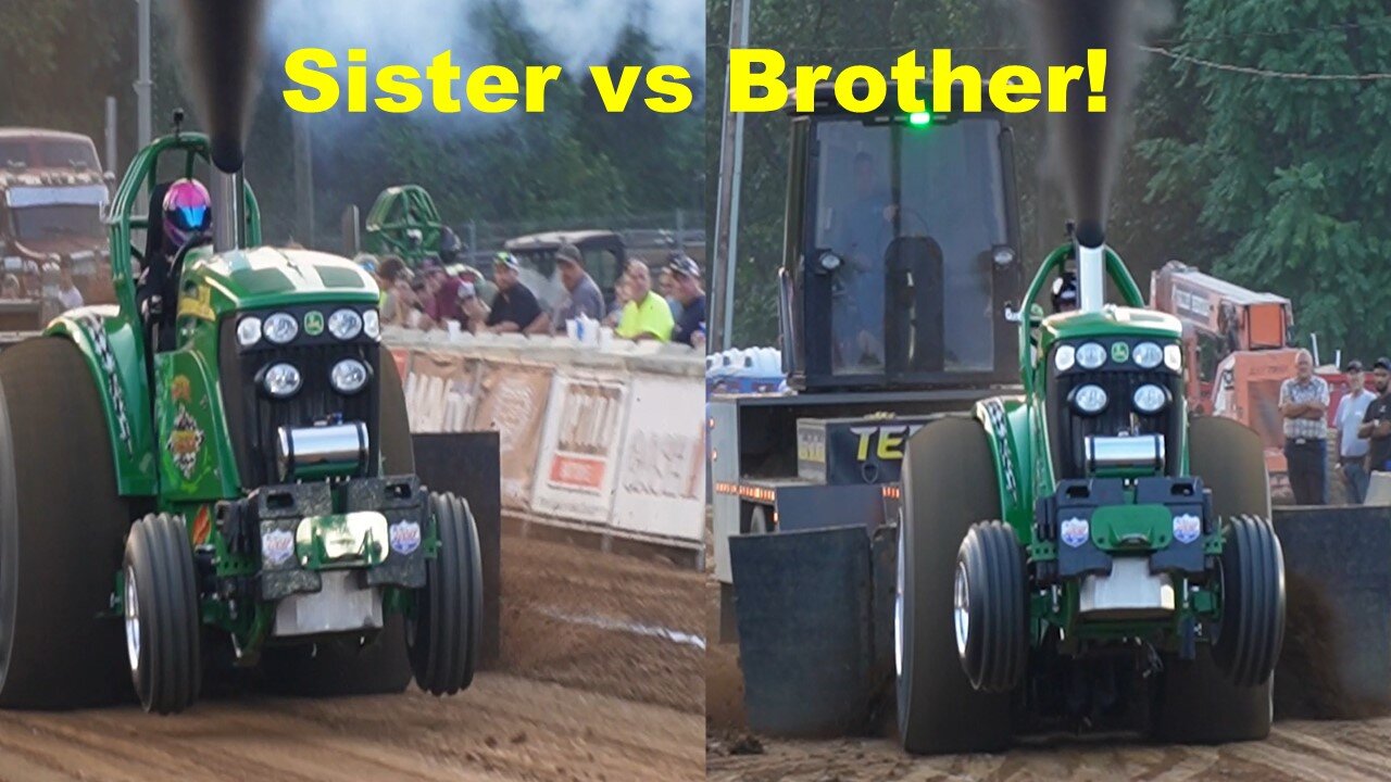 Pro Stock and Super Stock Tractor Pulling Berkeley County Youth Fair August 2024