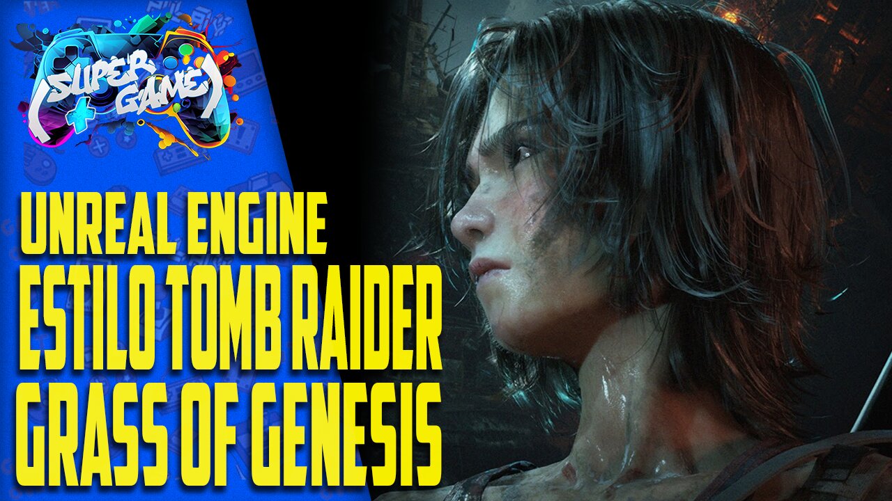 GRASS OF GENESIS é Insano! O novo GAME é inspirado em TOMB RAIDER e desenvolvido na UNREAL ENGINE