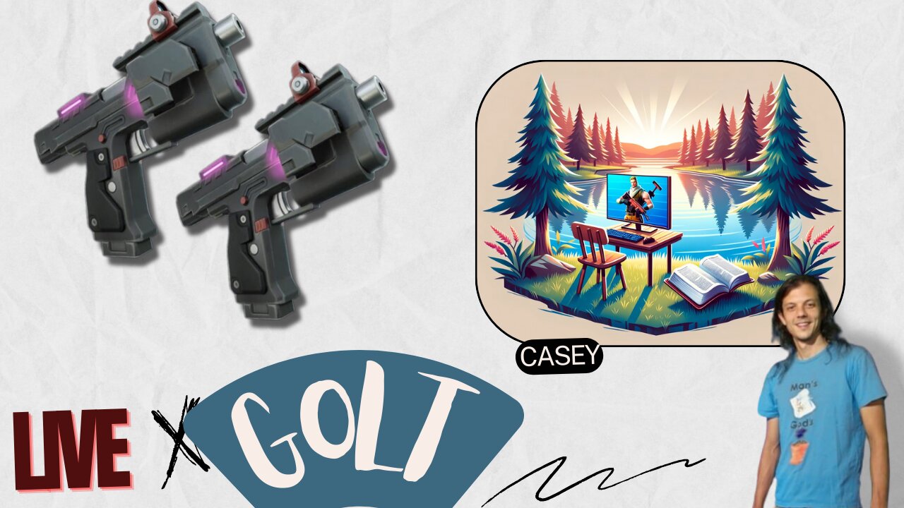 Pistols ONLY challenge, cuz theres a NEW ONE - Lockon Pistol | FORTNITE | GOLT