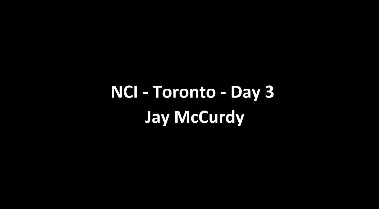 National Citizens Inquiry - Toronto - Day 3 - Jay McCurdy Testimony