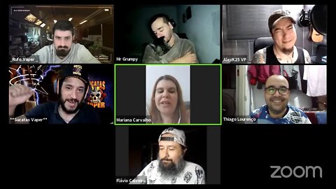 Hoje bate papo com os amigos Vapers -