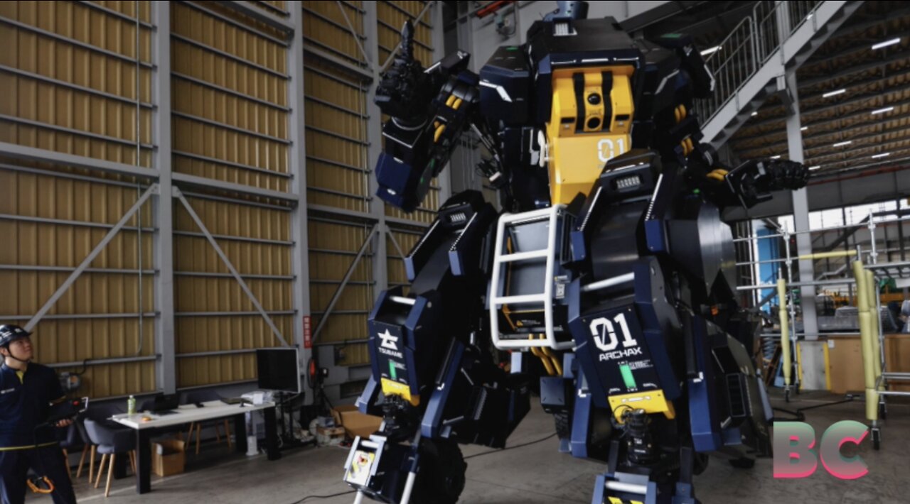 Tokyo startup unveils 14.8-foot Gundam-style robot for $3 million