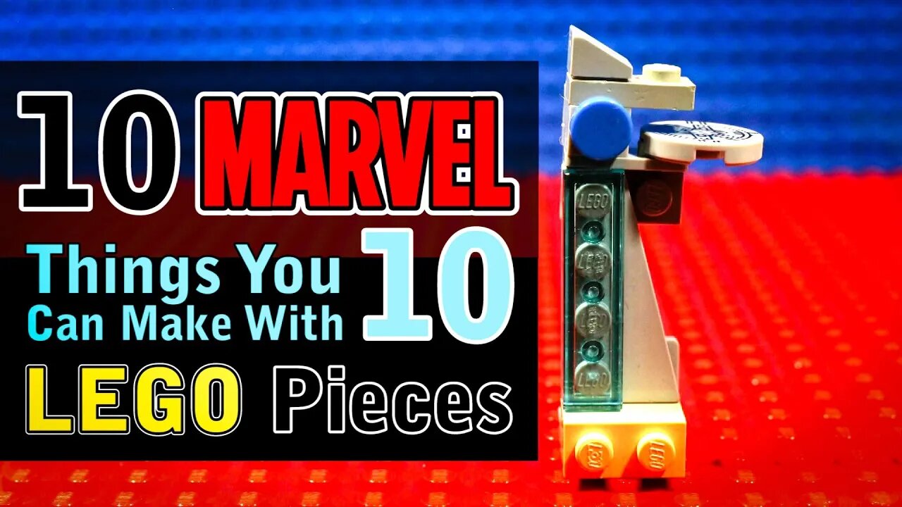 10 Marvel Avengers Things You Can Make With 10 Lego Pieces