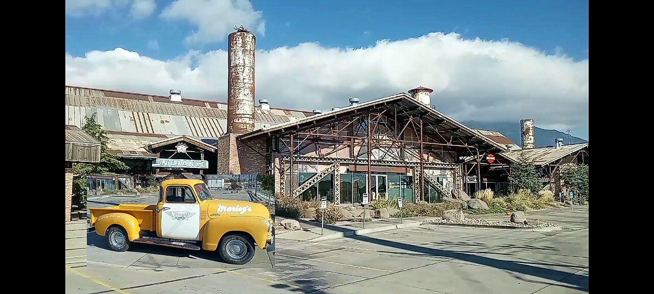 Vintage Vehicles at Summit Harley Davidson. The Building Has Steel from Demolished Geneva Steel