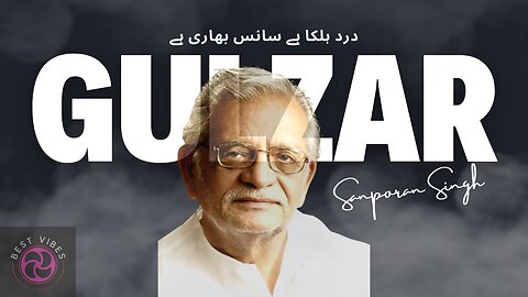 Urdu Poetry Gazal Dard Halka ha Sans Bhari ha By Gulzar Sahib