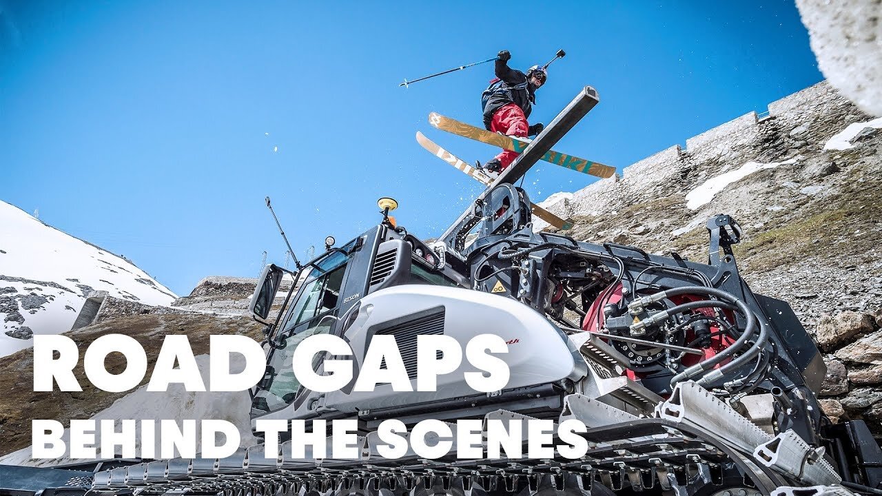 Behind The Scenes Of Freeskiing The Stelvio Pass | Road Gaps w/ Bene Mayr & Markus Eder