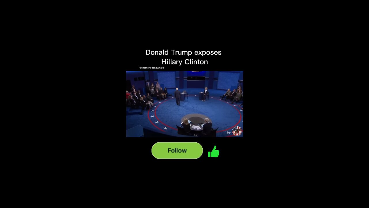 Donald Trump exposes Hillary Clinton
