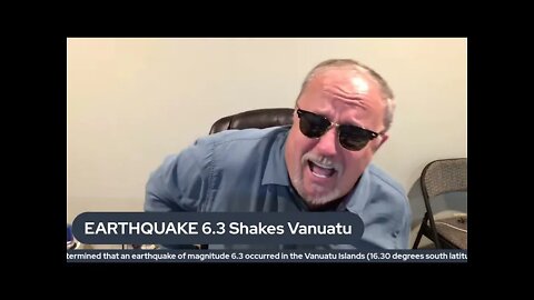 Breaking: "6.3 Powerful Quake Shakes Vanuatu"