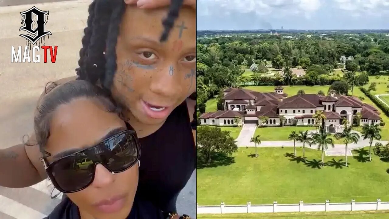 Trippie Redd Buys $8M Mansion With Indoor Basketball Court! 🏡