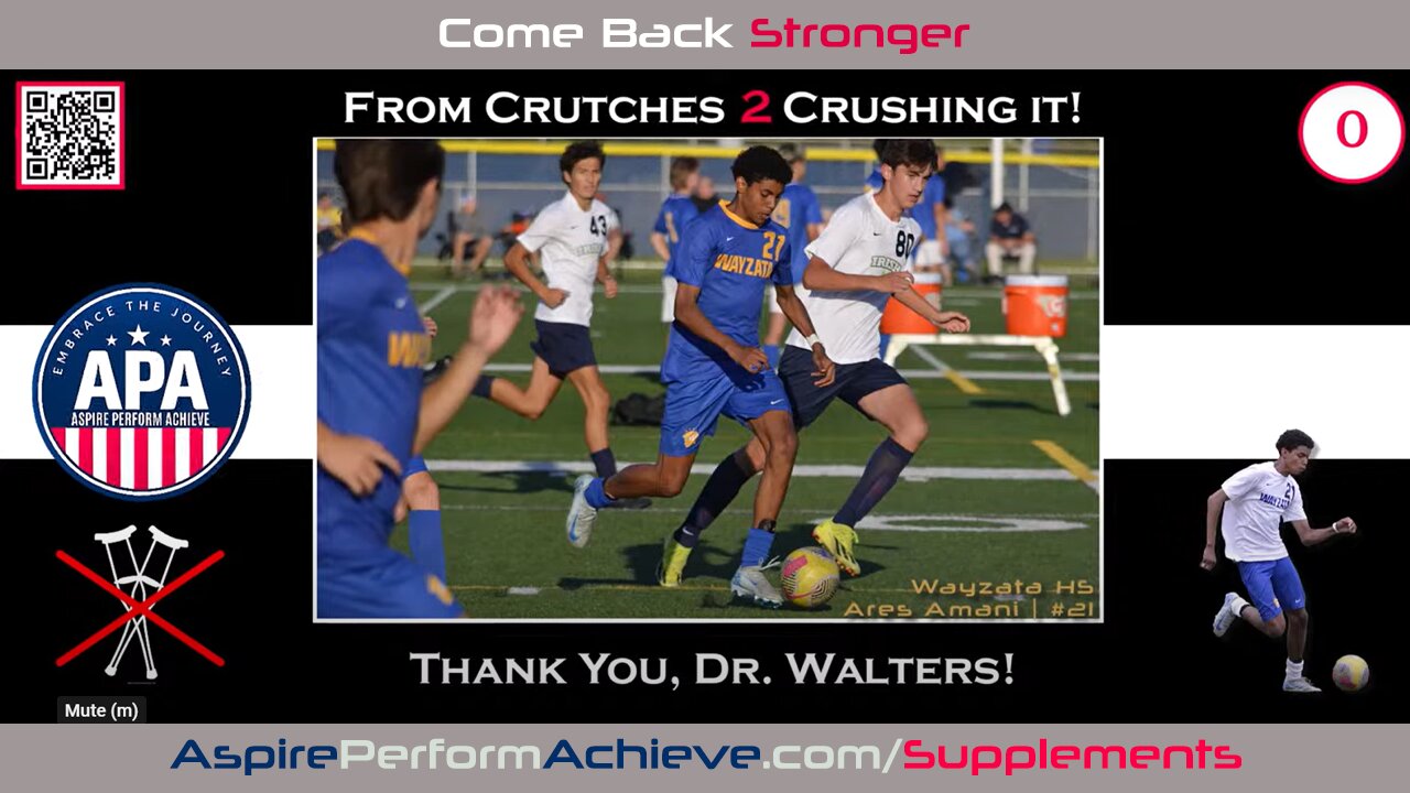 Aspire Perform Achieve Sports Nutrition Supplements - Ares Amani | #21 - 21 Goals 2024 Soccer Season