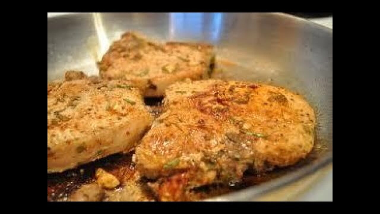 Air fried pork chops with cajun style seasoning