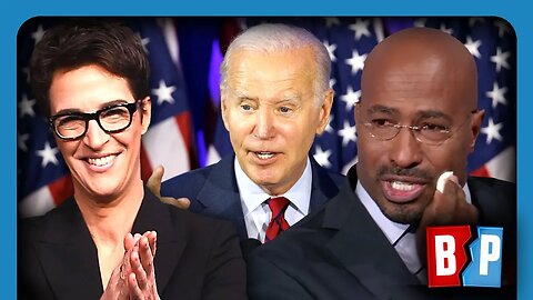 Van Jones WEEPS, Maddow SLOBBERS Over Biden Greatness