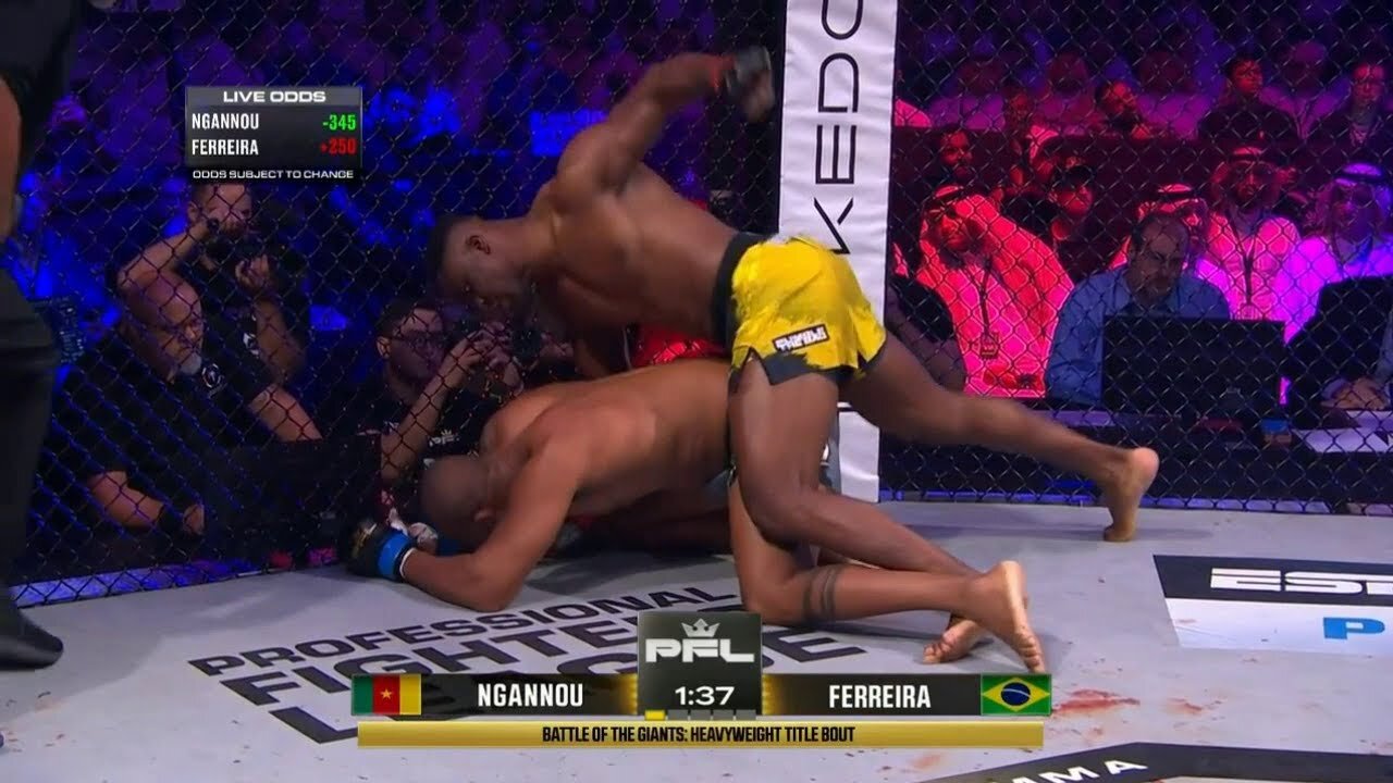 Francis Ngannou vs. Renan Ferreira - Full Fight Knockout \ Ngannou vs. Ferreira KO