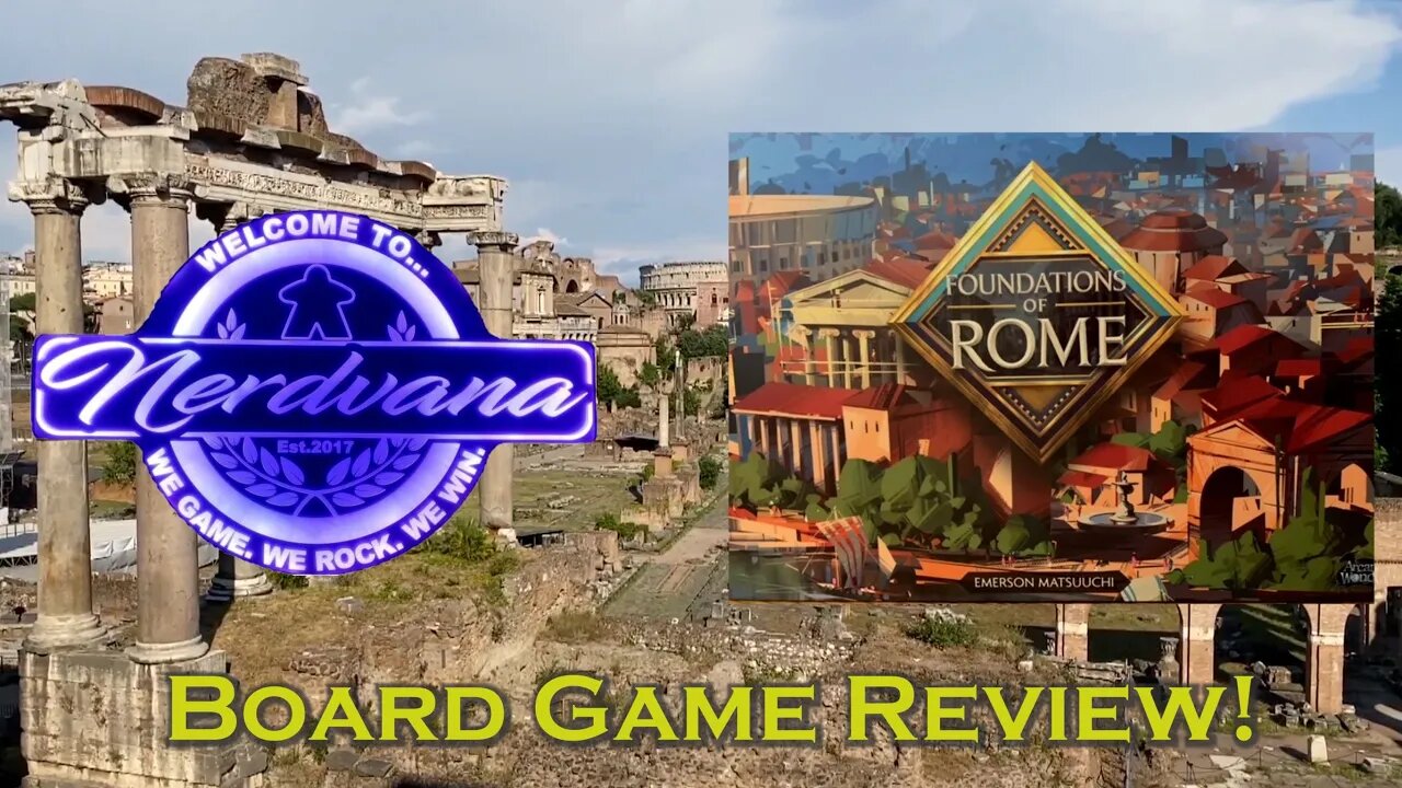 Foundations of Rome Kickstarter Deluxe Board Game Review