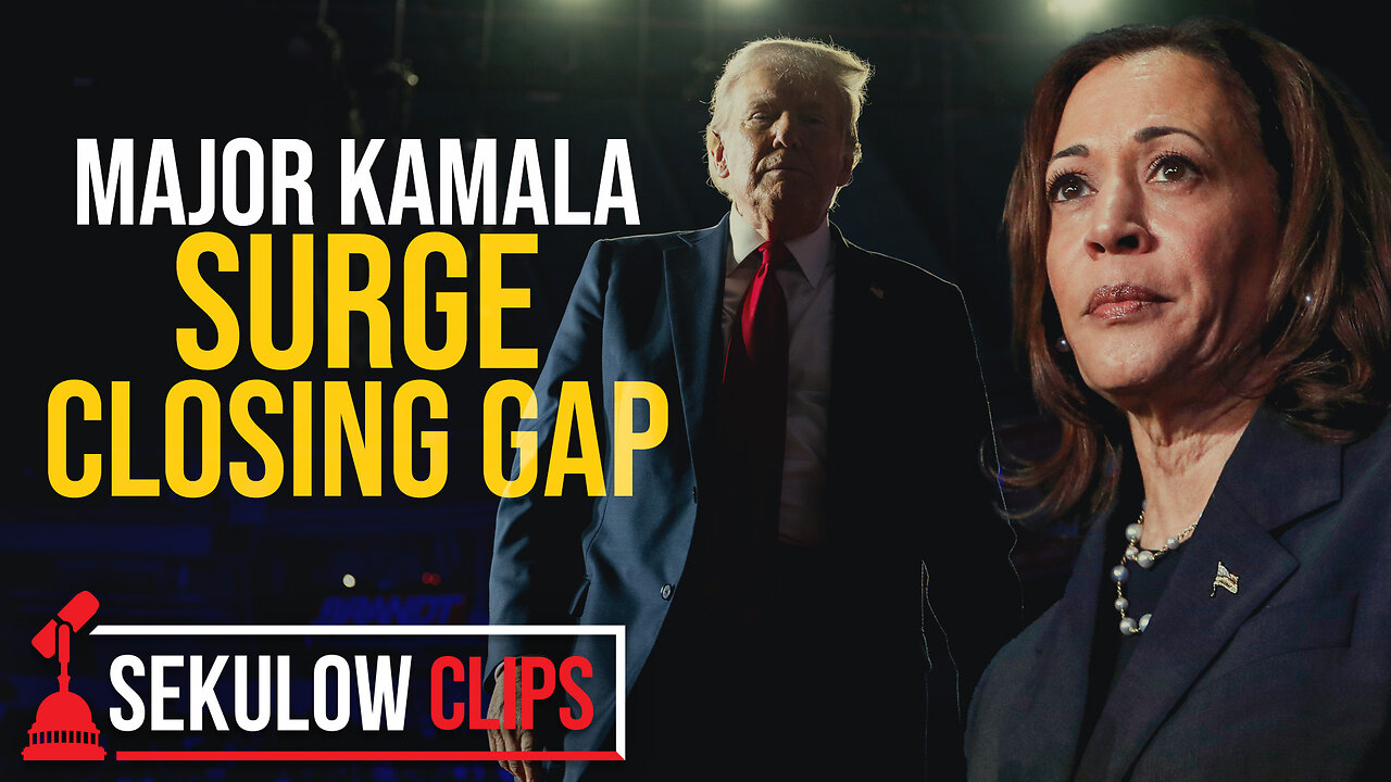 NEW POLL: Major Kamala Surge Closing Gap