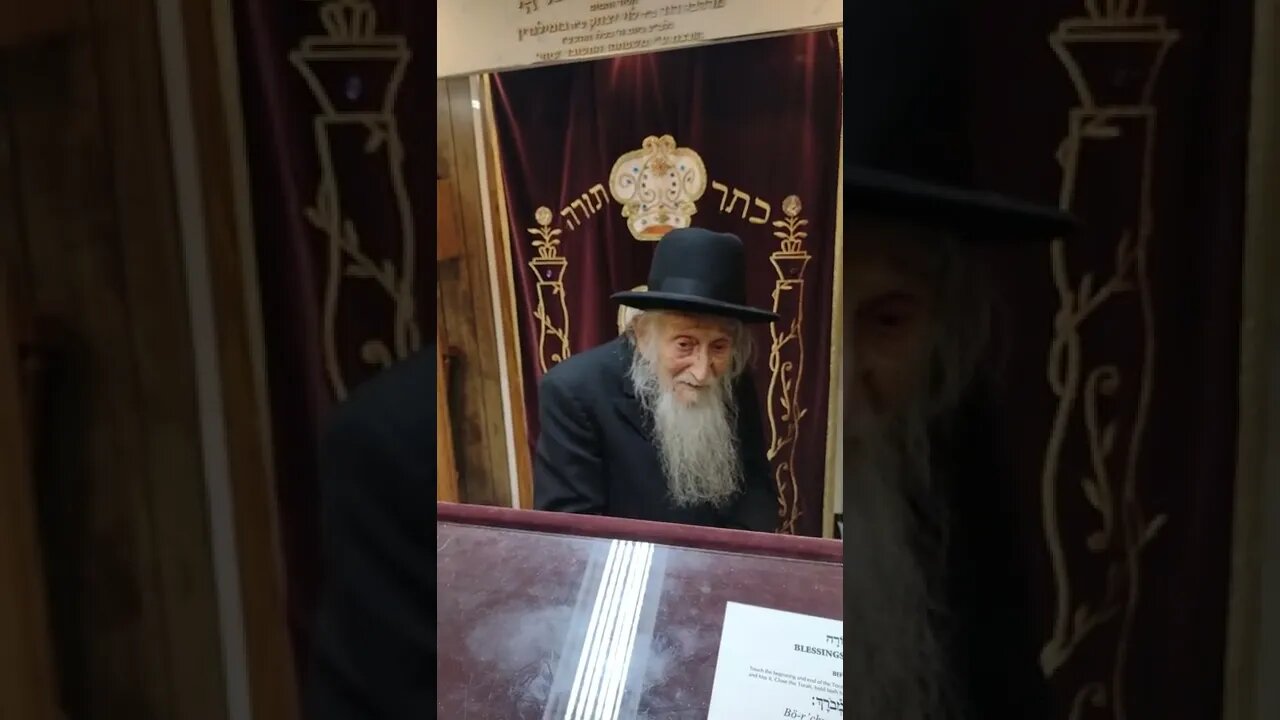 Rabbi Fishbain shares personal memories of the Satmar Rebbe zya in Yiddish