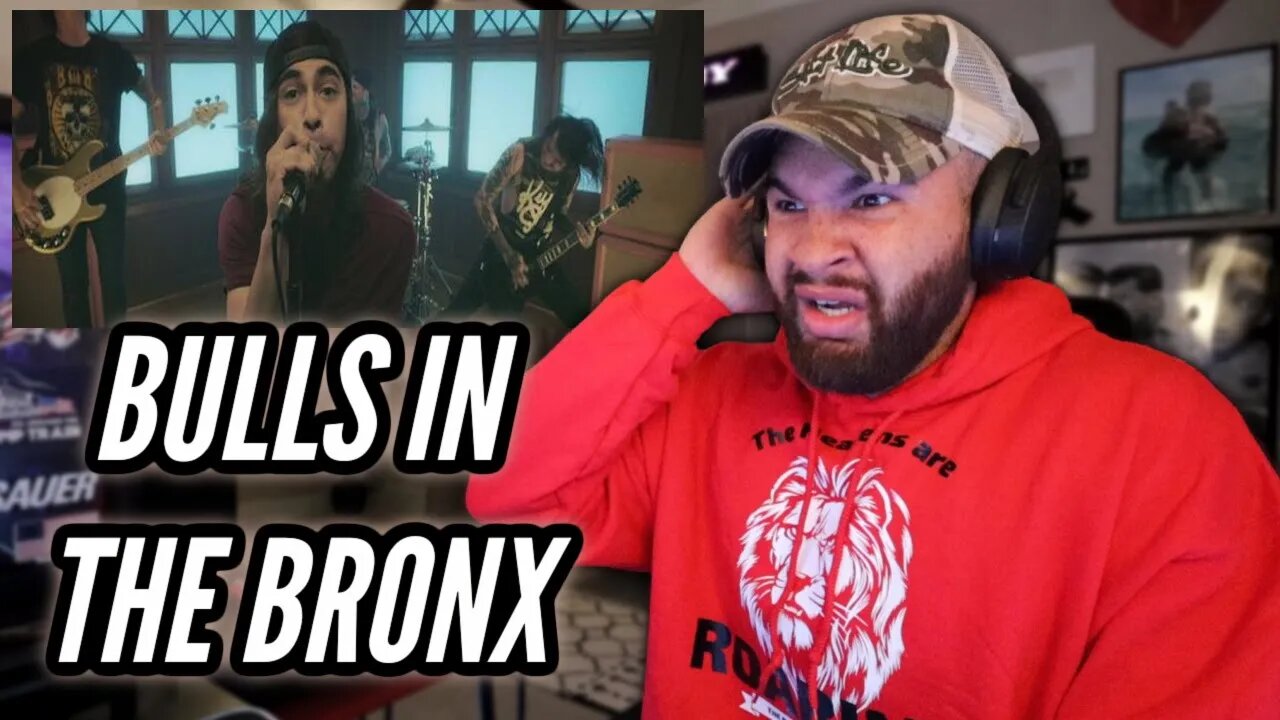 FIRST TIME HEARING - PIERCE THE VEIL "BULLS IN THE BRONX"