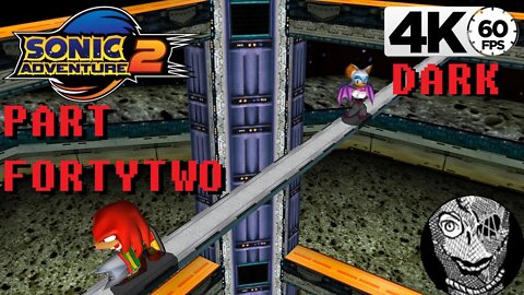 (PART 42) Sonic Adventure 2 4k [Rouge vs Knuckles] Dark Side Storyline