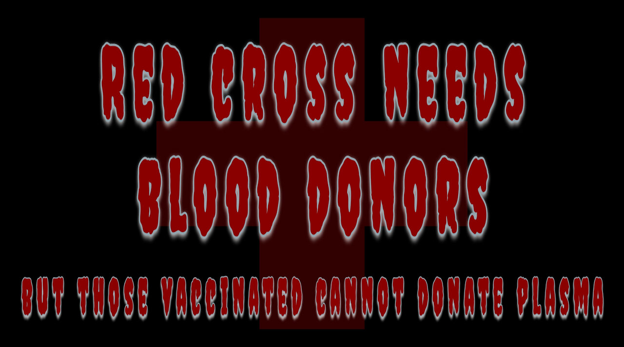 Red cross needs blood donors