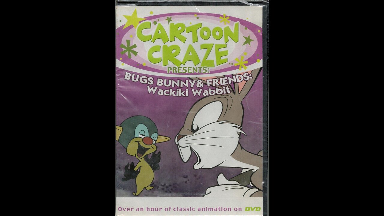 Cartoon Craze Presents Bugs Bunny & Friends: Wackiki Wabbit (Public Domain DVD)