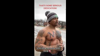 THATS SOME SERIOUS DEDICATION! 💪🏿 | the best motivational bodybuilder rapper