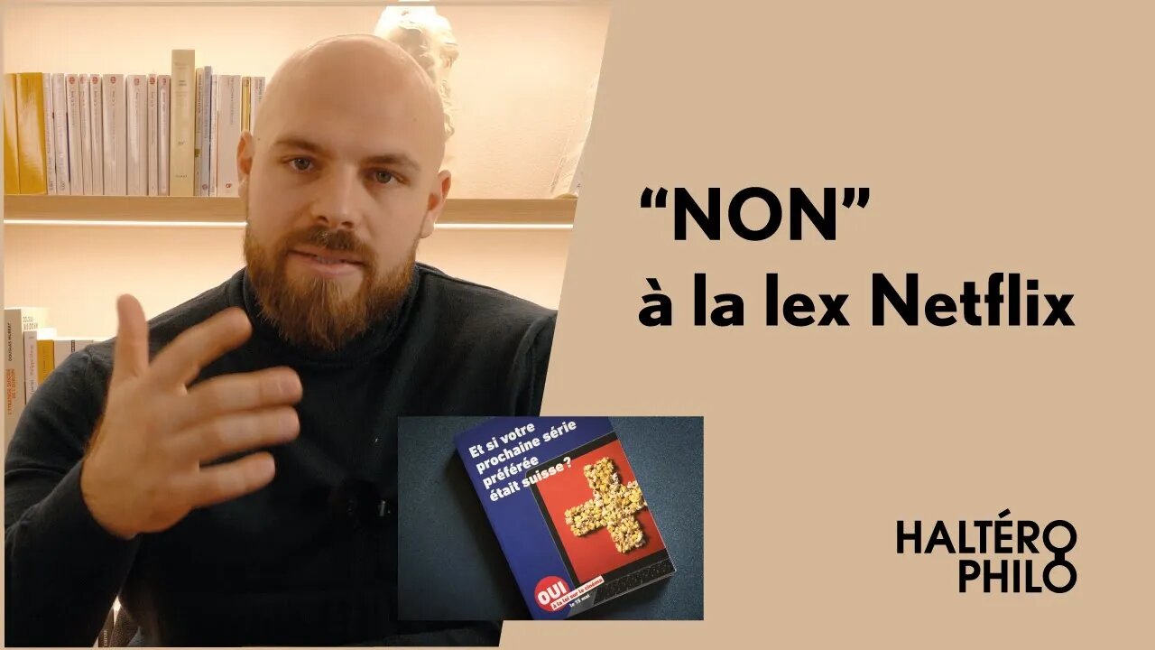 ET SI VOTRE PROCHAINE SÉRIE TV ÉTAIT SUISSE ? | "NON" à la Lex Netflix