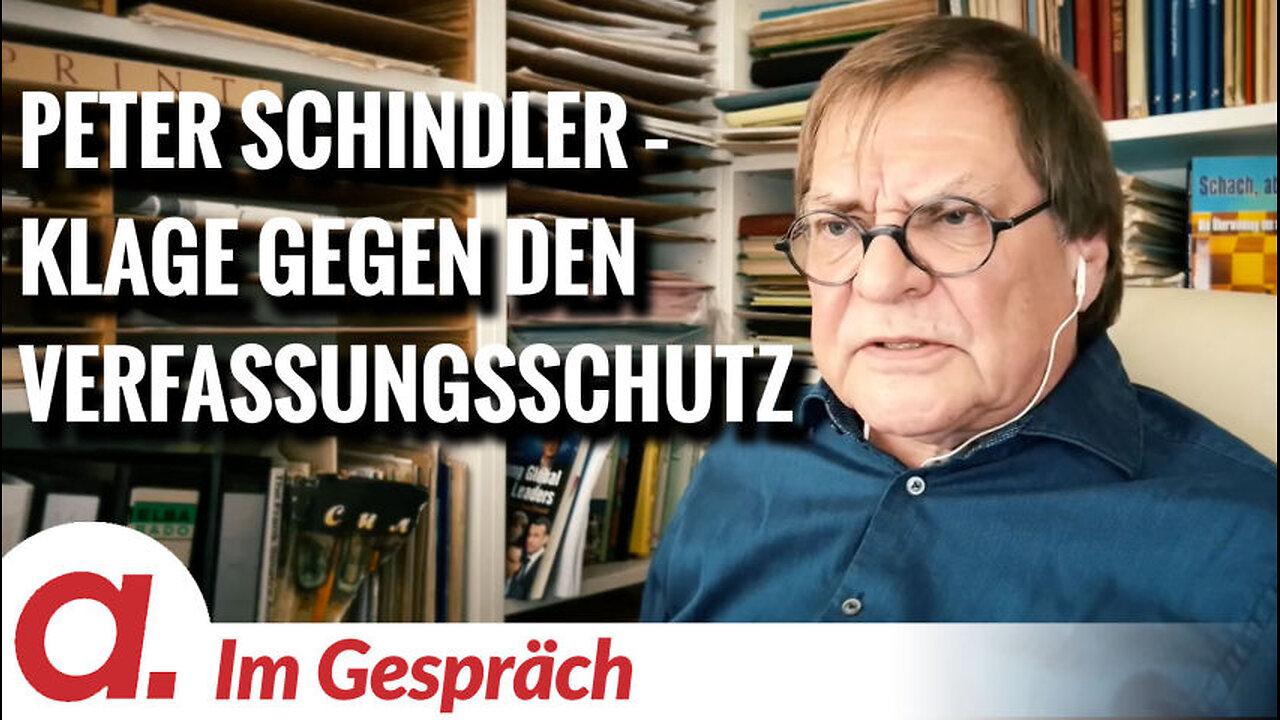 Im Gespräch: Peter Schindler (Klage gegen das Bundesamt für Verfassungsschutz)