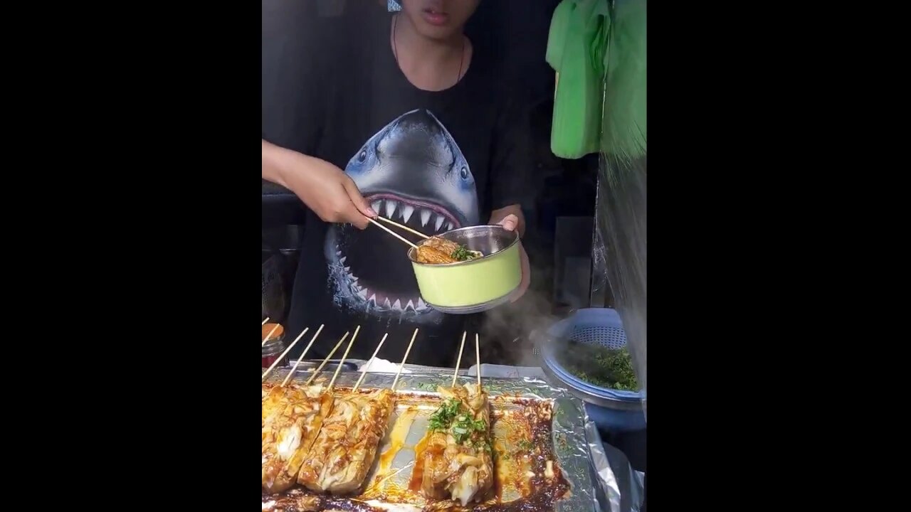 Stinky BBQ Cho Tofu in Taiwan