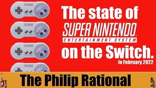 What's left for Super Nintendo on the Nintendo Switch?