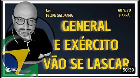 GENERAL E EXÉRCITO VÃO SE LASCAR