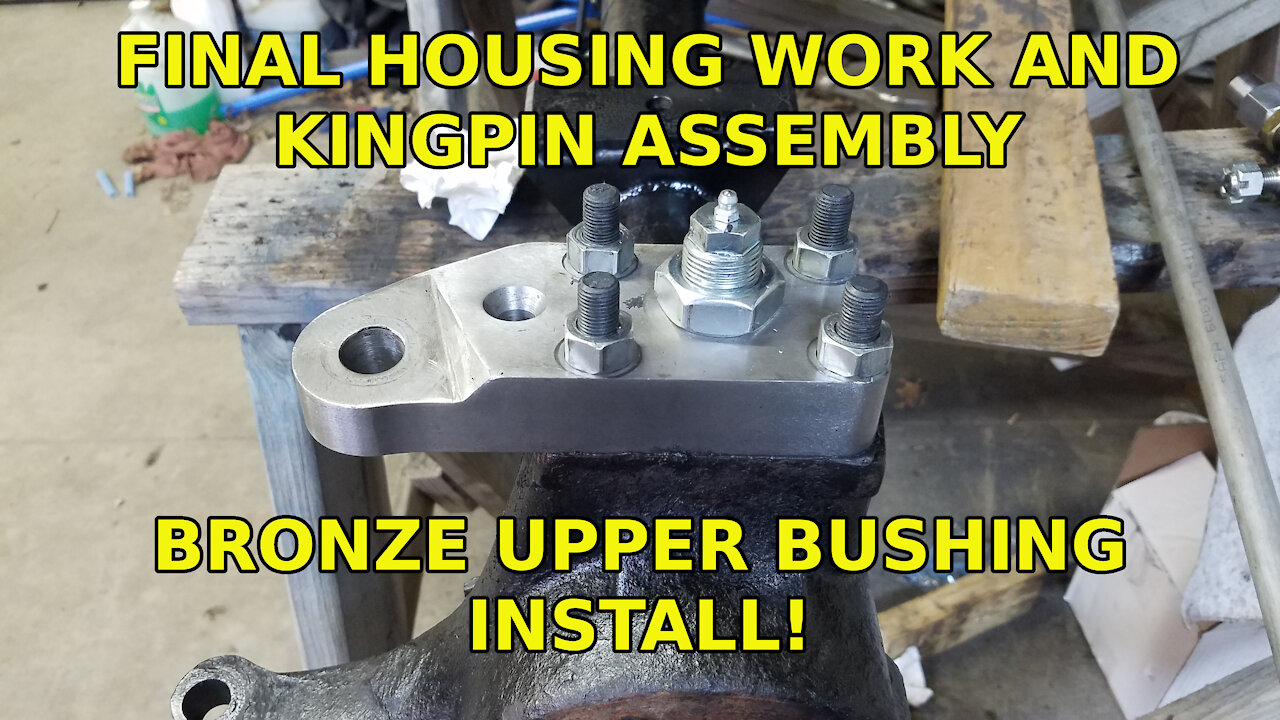 Kingpin Dana 60 for a CJ7 Part 11: Kingpin Assembly