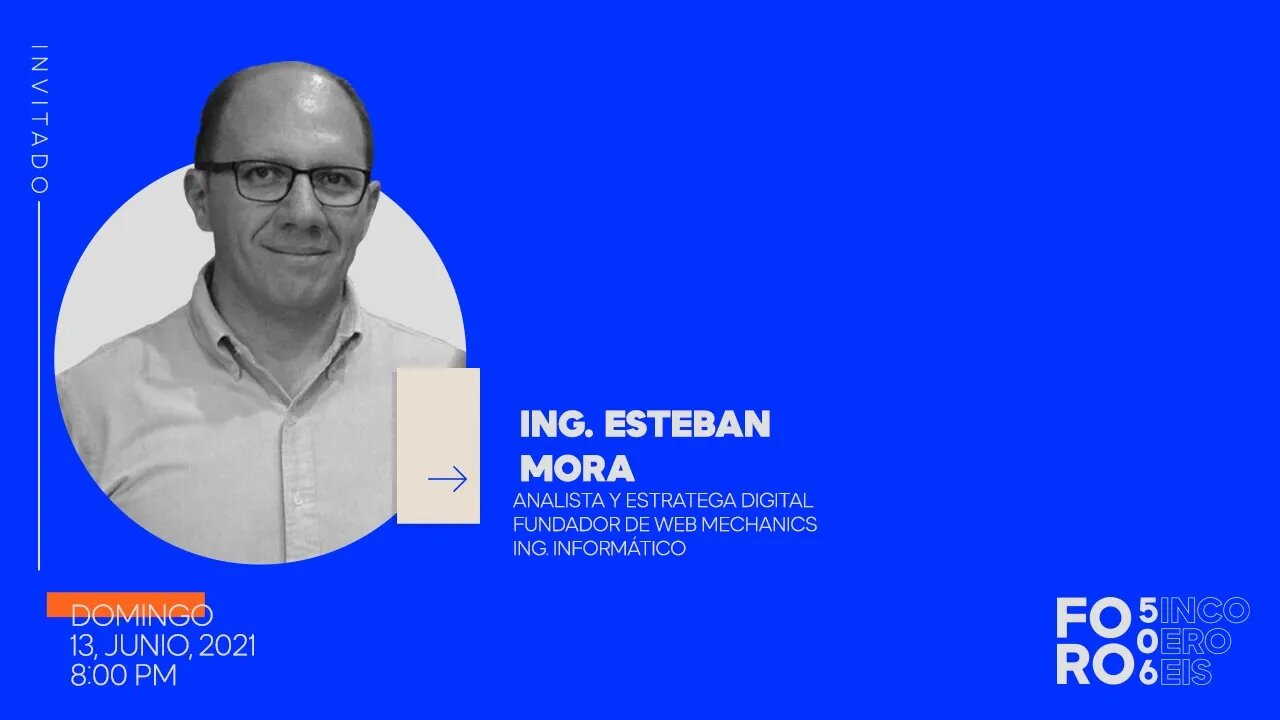 Foro506 S2P19 Ing Esteban Mora