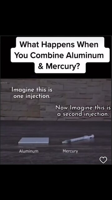 Real Q here guys.. Since some vaccines use aluminum and some use mercury...