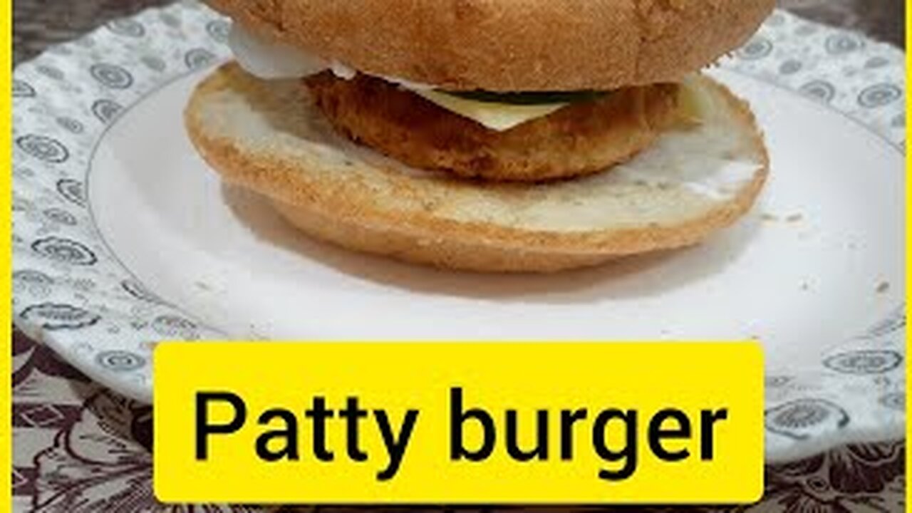 Ramadan special patty burger | k&Ns burger patties | easy and quick burger | by fiza farrukh