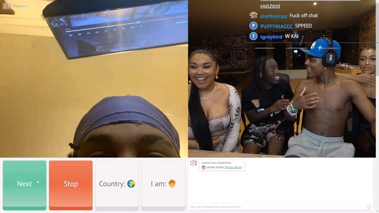 Kai Canet and iShowSpeed Troll on 18+ OMEGLE