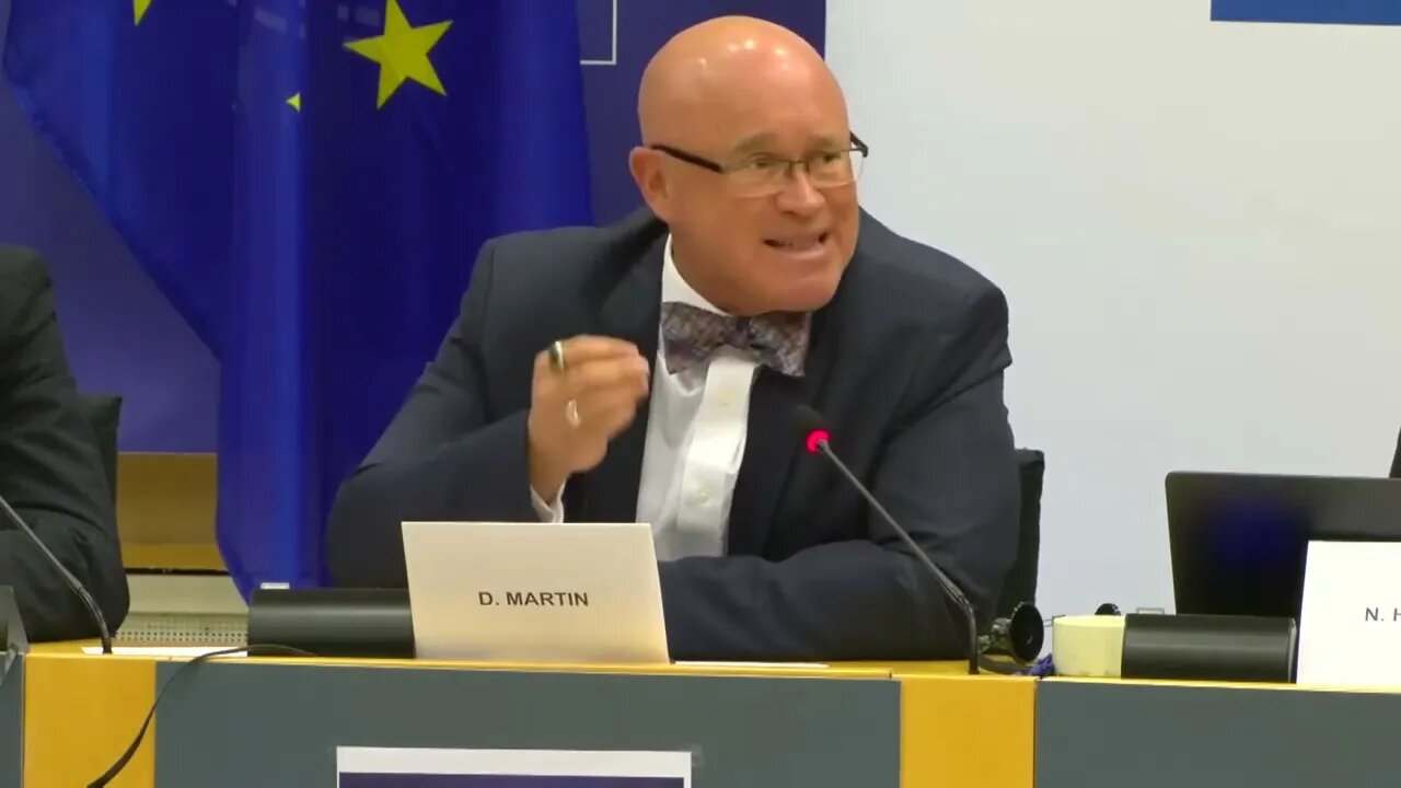 Covid Is Genocide - A Biological Warfare Crime - Dr. David Martin Speaks To The European Parliament