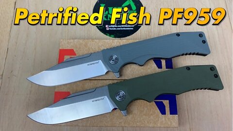 Petrified Fish PF959 /includes disassembly/ a new budget alternative edc brand !